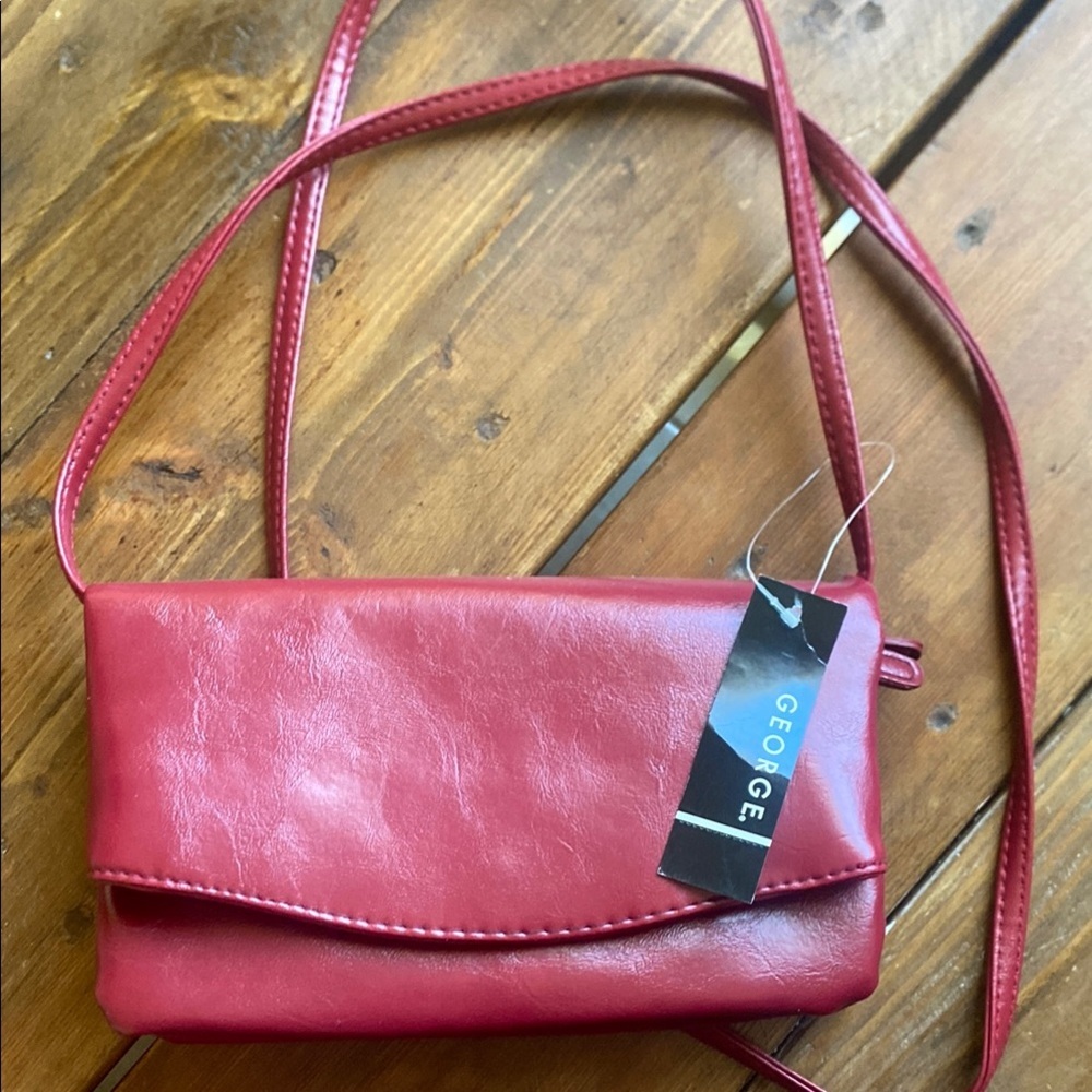 George Women's Red Crossbody Bag